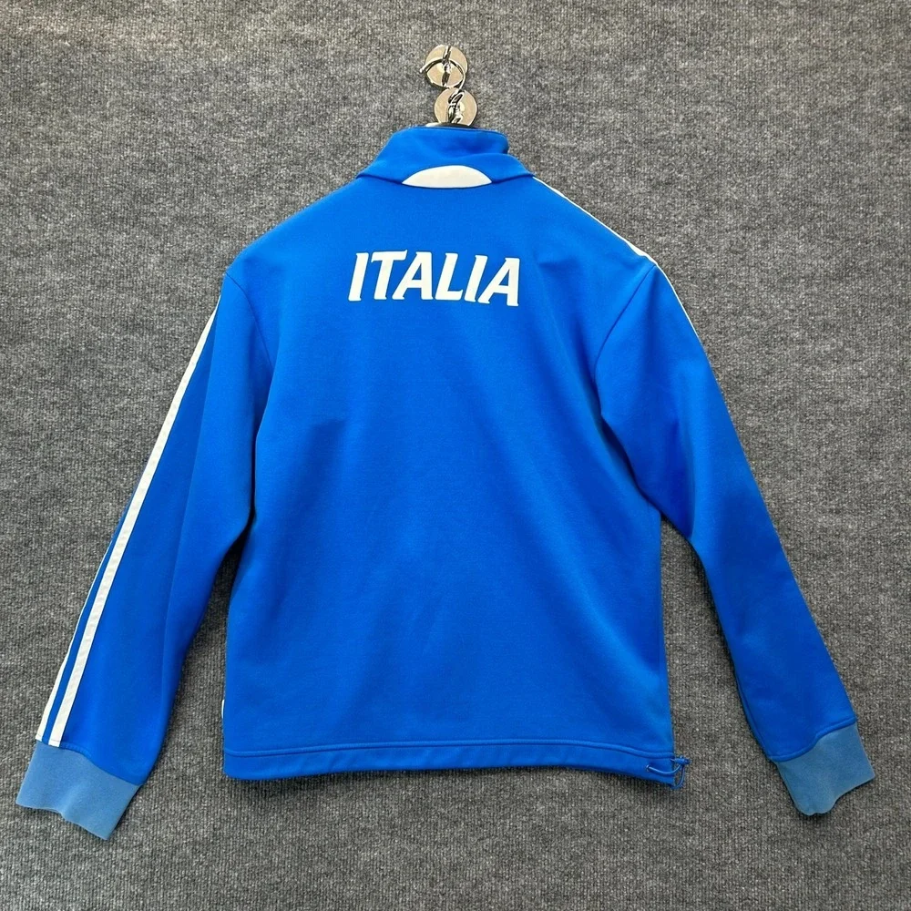 Adidas Italia Team FIFA World Cup Germany Track Jacket Men's Blue Full  Zip - S